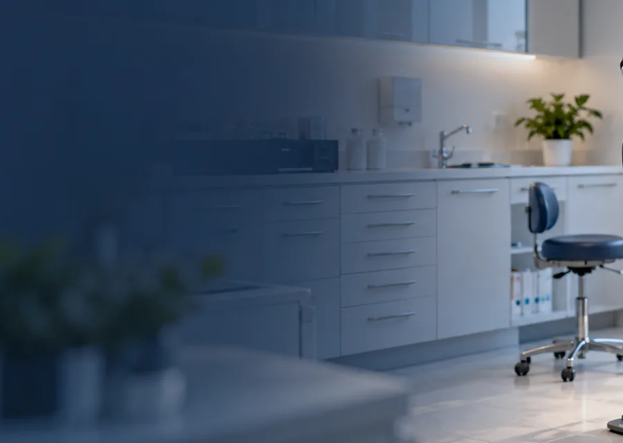 Clinic interior illustration