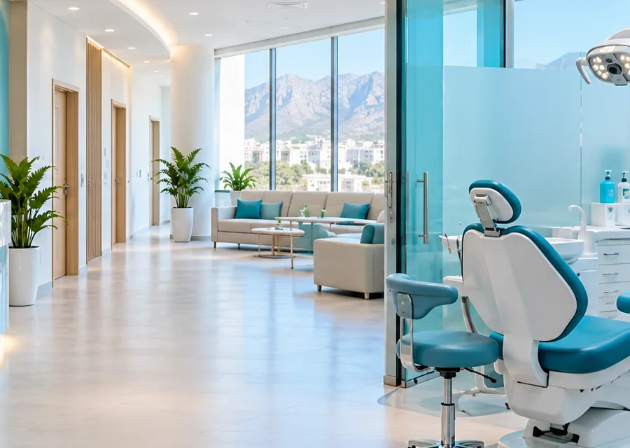 Clinic interior illustration